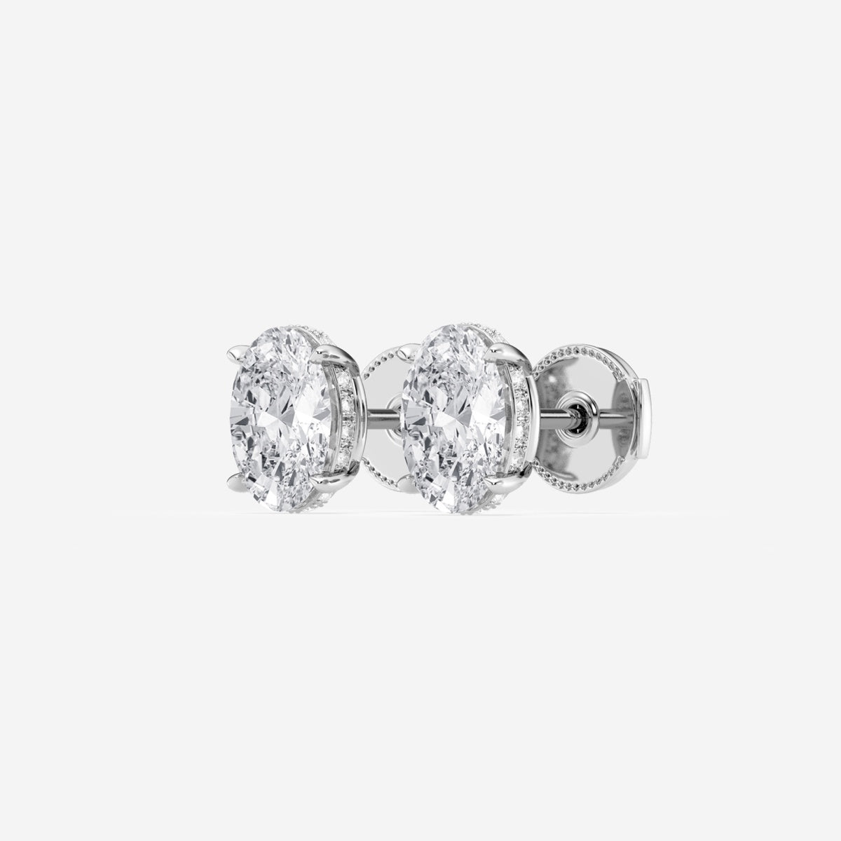 Sienna - Hidden Halo Elegance Earrings