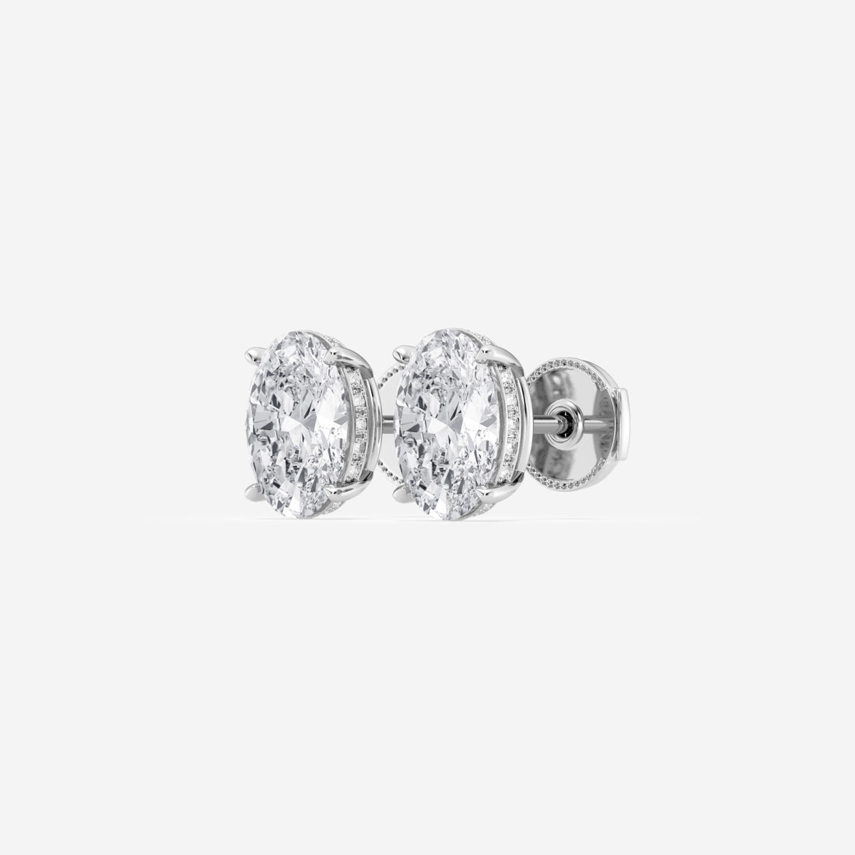 Sienna - Hidden Halo Elegance Earrings