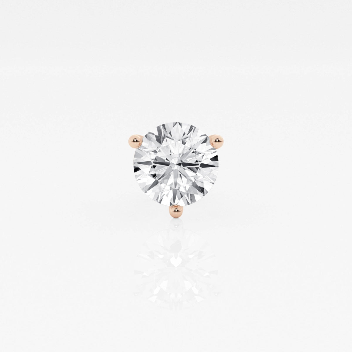Lara - Radiant Three-Prong Style Earrings