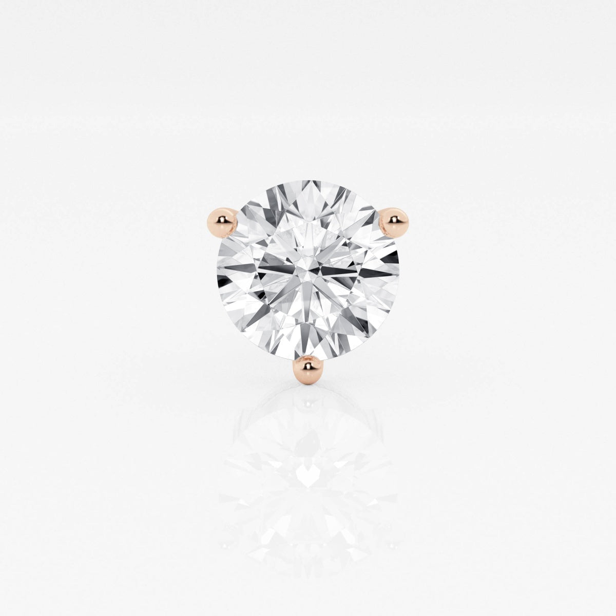 Lara - Radiant Three-Prong Style Earrings