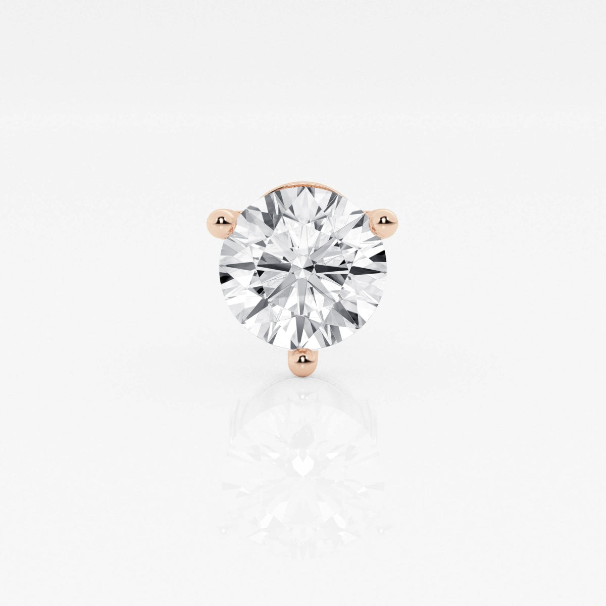 Lara - Radiant Three-Prong Style Earrings