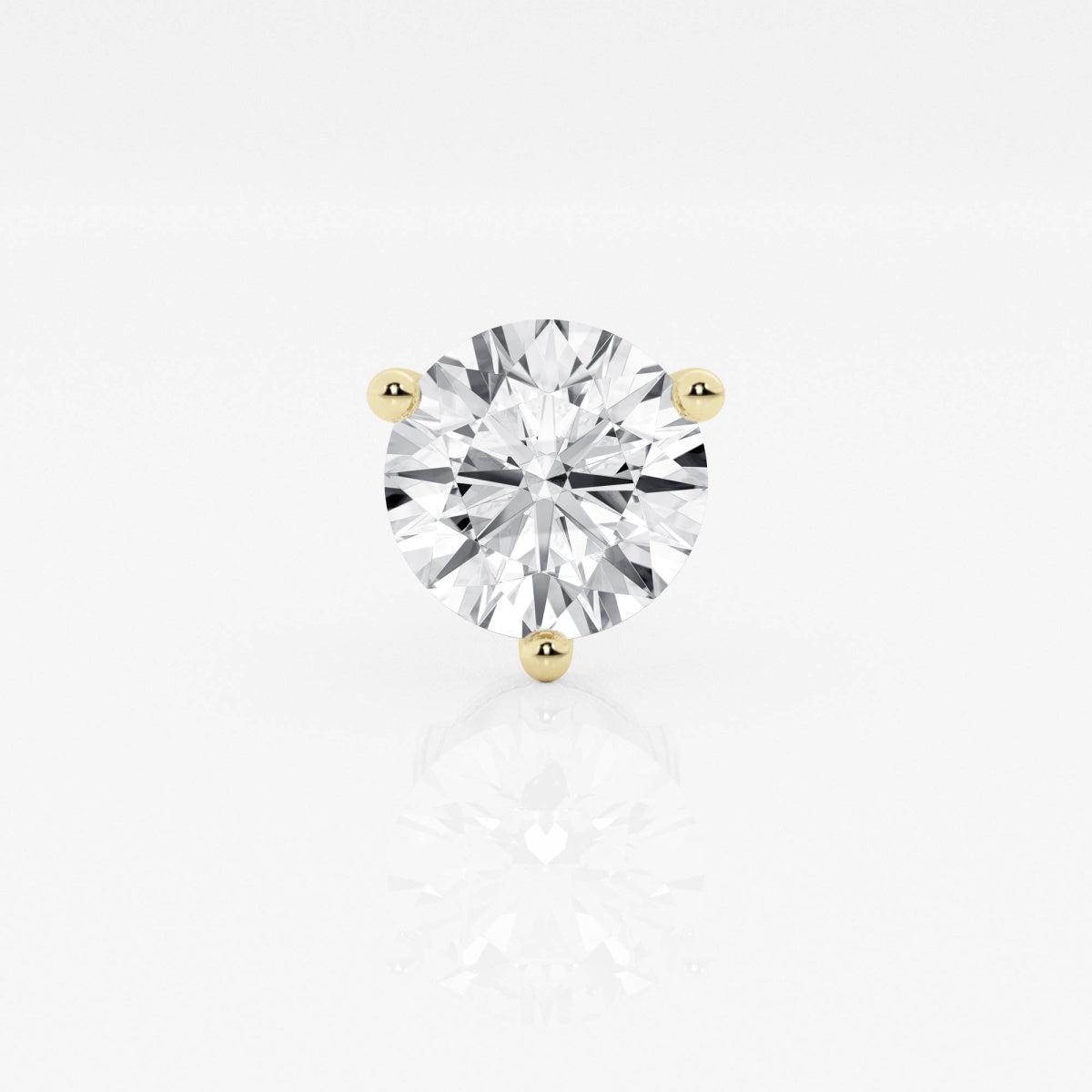 Lara - Radiant Three-Prong Style Earrings