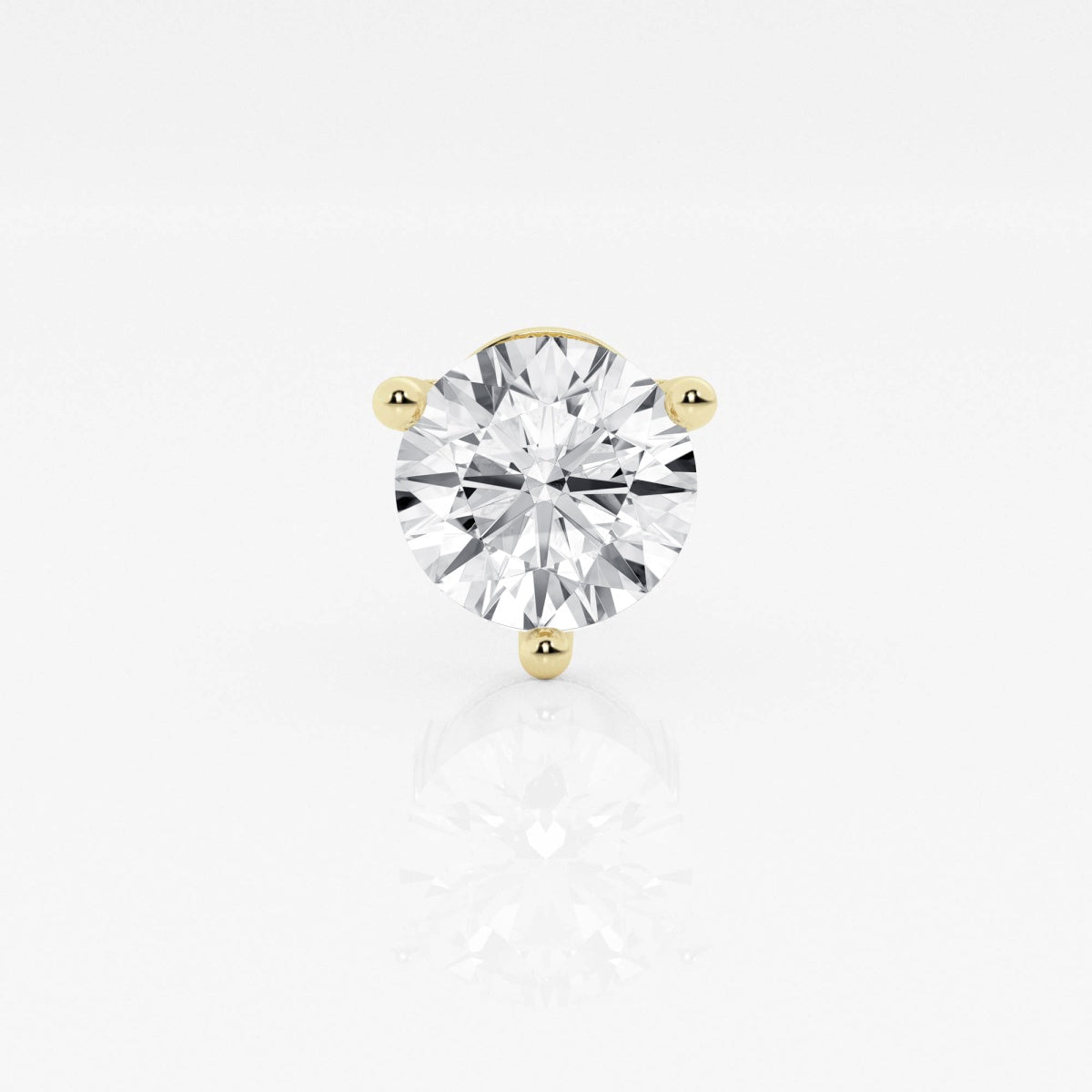 Lara - Radiant Three-Prong Style Earrings