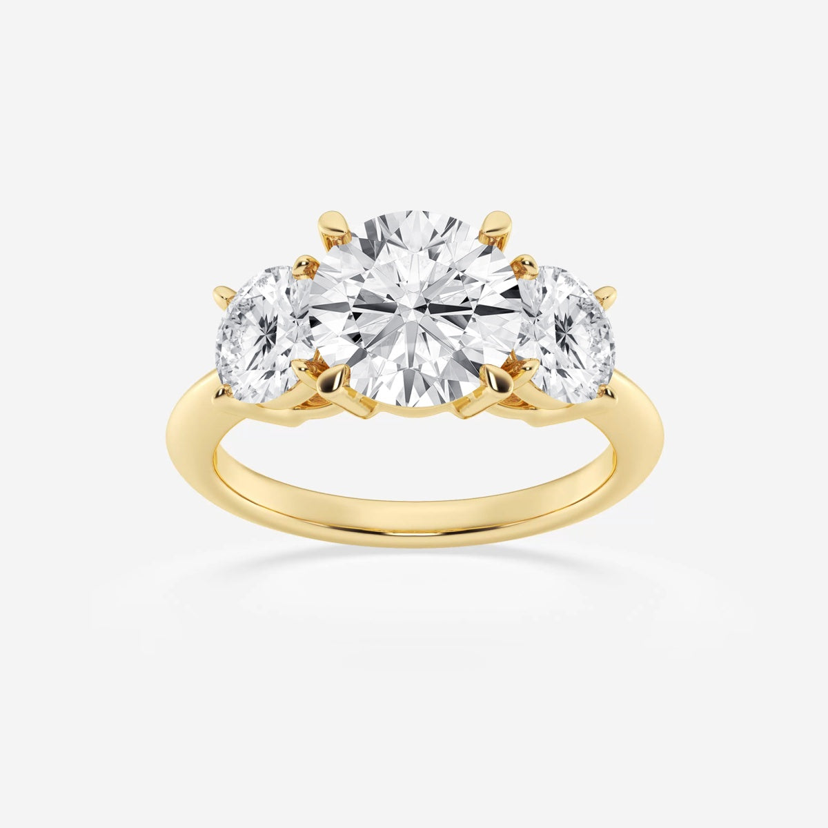 Trinity Lab Grown Diamond Engagement Ring