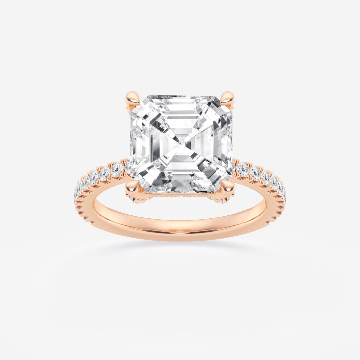Viviana - Hidden Halo Elegance Engagement Ring