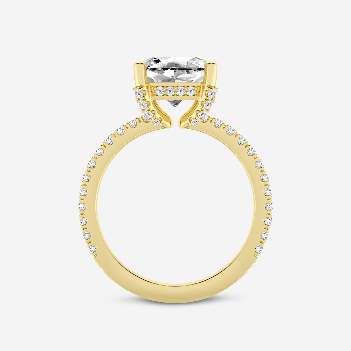 Viviana - Hidden Halo Elegance Engagement Ring