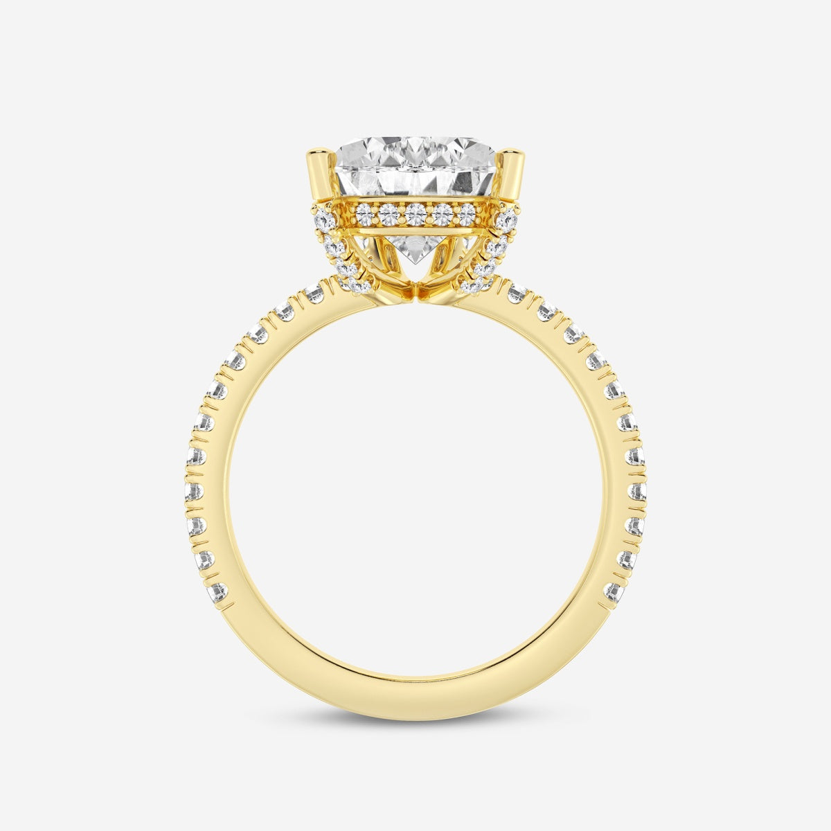 Viviana - Hidden Halo Elegance Engagement Ring