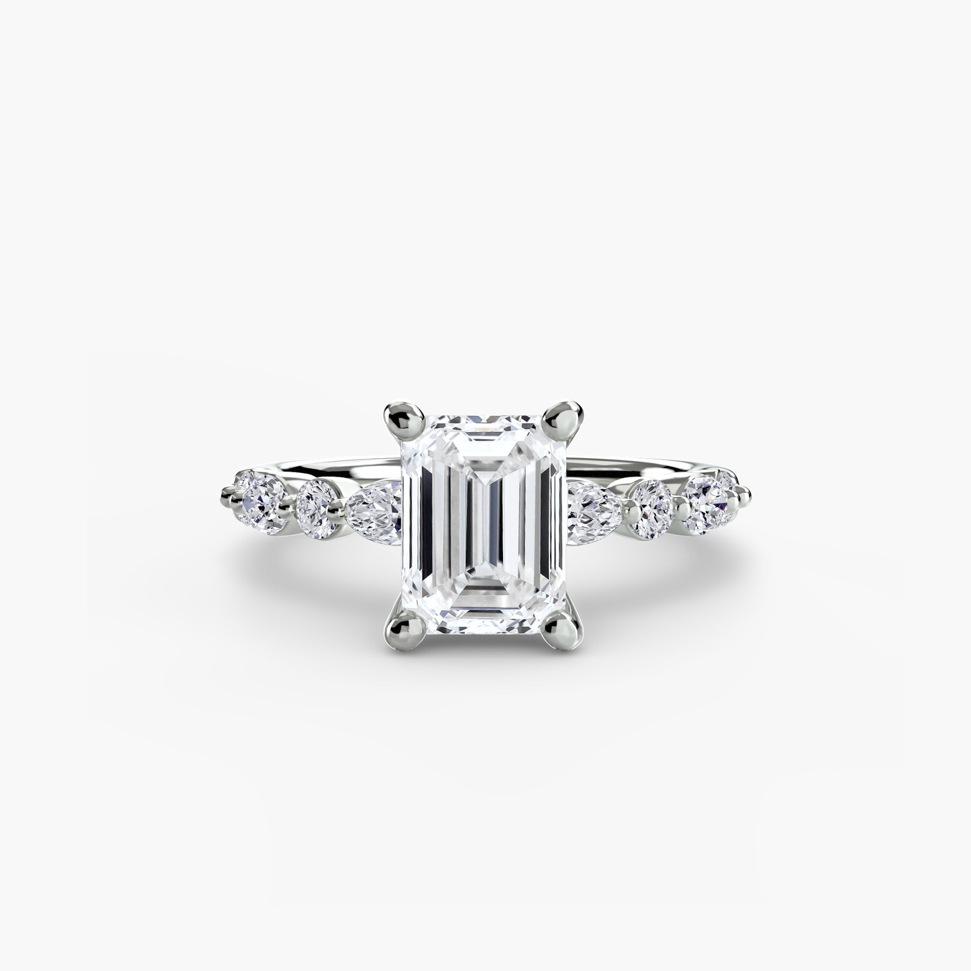 Solitaire with Eternity PavÃ© 2