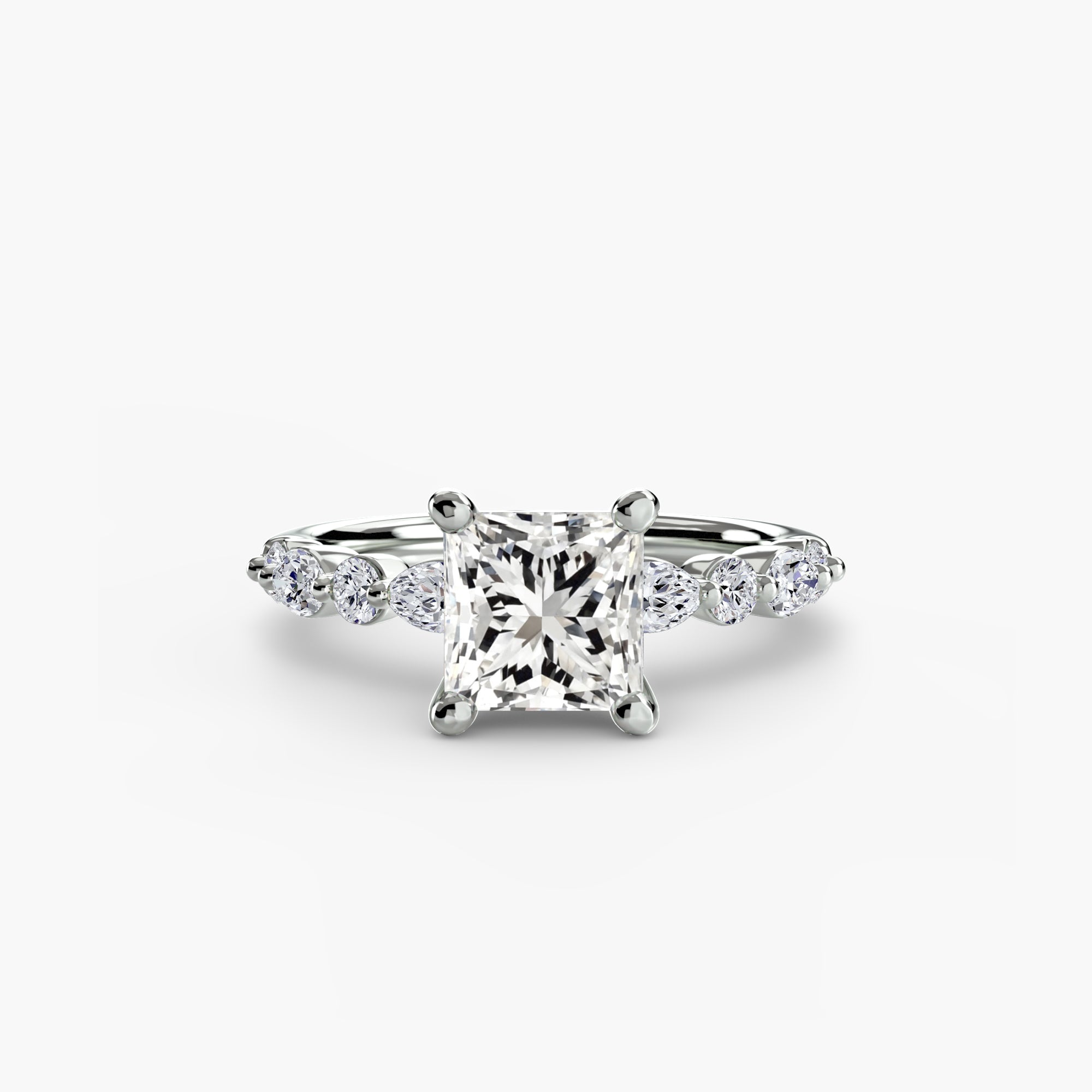 Solitaire with Eternity PavÃ© 2