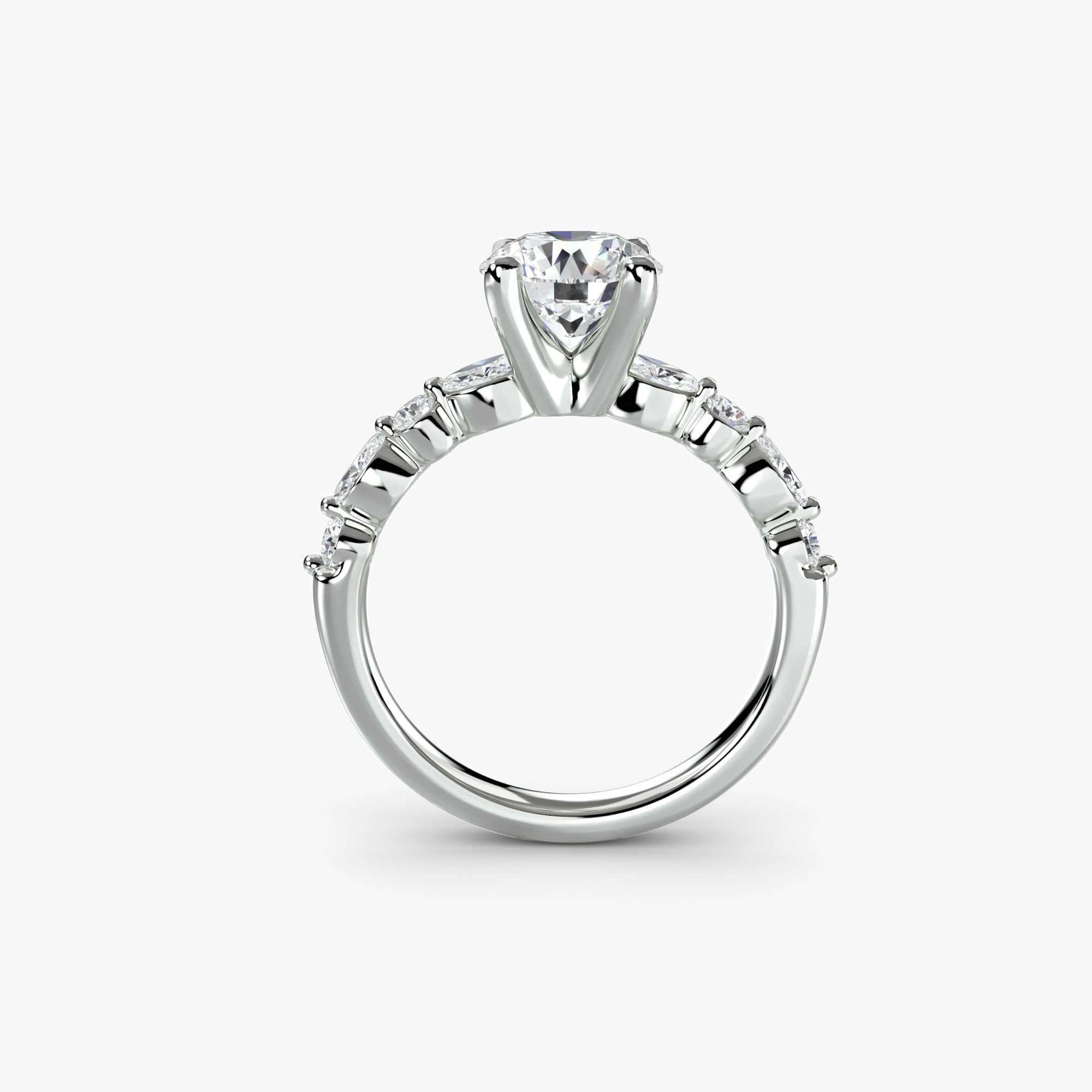 Solitaire with Eternity PavÃ© 2