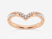 Alondra-Lab Grown Diamond Stackable ring for Women