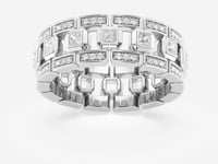 Nathan-Lab Grown Diamond Ring for Men
