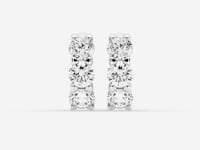 Hazel-Lab Grown Diamond Hoop Earrings
