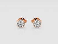 Kendra-Stud Earrings with Lab Grown Diamonds