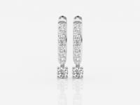 Viviana-Lab Grown Diamond Hoop Earrings