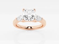 Arabelle-Three Stone Engagement Ring - Lab Grown Diamonds