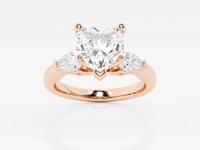 Arabelle-Three Stone Engagement Ring - Lab Grown Diamonds