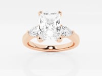 Arabelle-Three Stone Engagement Ring - Lab Grown Diamonds