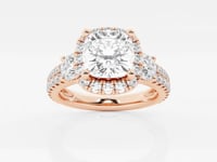 Adriana-Halo Engagement Ring - Lab Grown Diamonds