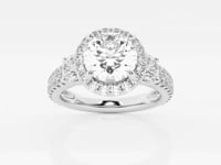 Adriana-Lab Grown Diamond Engagement Ring
