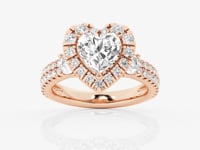Adriana-Halo Engagement Ring - Lab Grown Diamonds