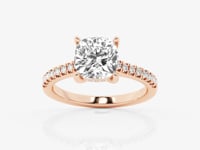 Sofia-Hidden Halo Engagement Ring - Lab Grown Diamonds