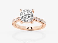 Sofia-Hidden Halo Engagement Ring - Lab Grown Diamonds