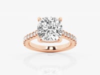 Sofia-Hidden Halo Engagement Ring - Lab Grown Diamonds