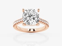 Sofia-Hidden Halo Engagement Ring - Lab Grown Diamonds