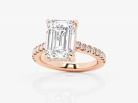 Sofia-Hidden Halo Engagement Ring - Lab Grown Diamonds