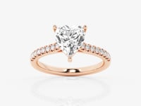 Sofia-Hidden Halo Engagement Ring - Lab Grown Diamonds