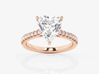 Sofia-Hidden Halo Engagement Ring - Lab Grown Diamonds