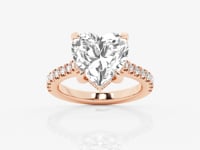 Sofia-Hidden Halo Engagement Ring - Lab Grown Diamonds