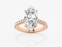 Sofia-Hidden Halo Engagement Ring - Lab Grown Diamonds