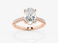 Sofia-Hidden Halo Engagement Ring - Lab Grown Diamonds