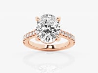Sofia-Hidden Halo Engagement Ring - Lab Grown Diamonds