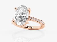Sofia-Hidden Halo Engagement Ring - Lab Grown Diamonds