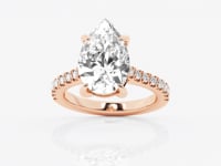 Sofia-Hidden Halo Engagement Ring - Lab Grown Diamonds