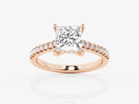 Sofia-Hidden Halo Engagement Ring - Lab Grown Diamonds