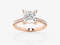 Sofia-Hidden Halo Engagement Ring - Lab Grown Diamonds