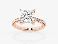 Sofia-Hidden Halo Engagement Ring - Lab Grown Diamonds