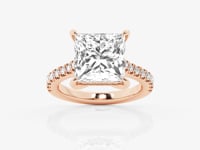 Sofia-Hidden Halo Engagement Ring - Lab Grown Diamonds