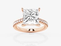 Sofia-Hidden Halo Engagement Ring - Lab Grown Diamonds