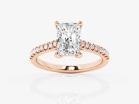 Sofia-Hidden Halo Engagement Ring - Lab Grown Diamonds