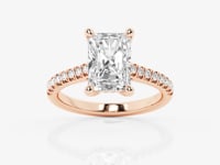 Sofia-Hidden Halo Engagement Ring - Lab Grown Diamonds