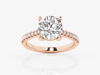 Sofia-Hidden Halo Engagement Ring - Lab Grown Diamonds