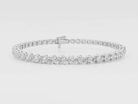 Elise-Lab Grown Diamond Tennis Bracelet