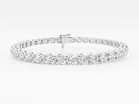 Elise-Lab Grown Diamond Tennis Bracelet