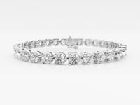 Elise-Lab Grown Diamond Tennis Bracelet