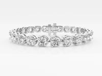 Elise-Lab Grown Diamond Tennis Bracelet